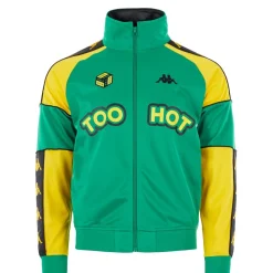 Tracksuits*Kappa Banda Track Top in Yellow
