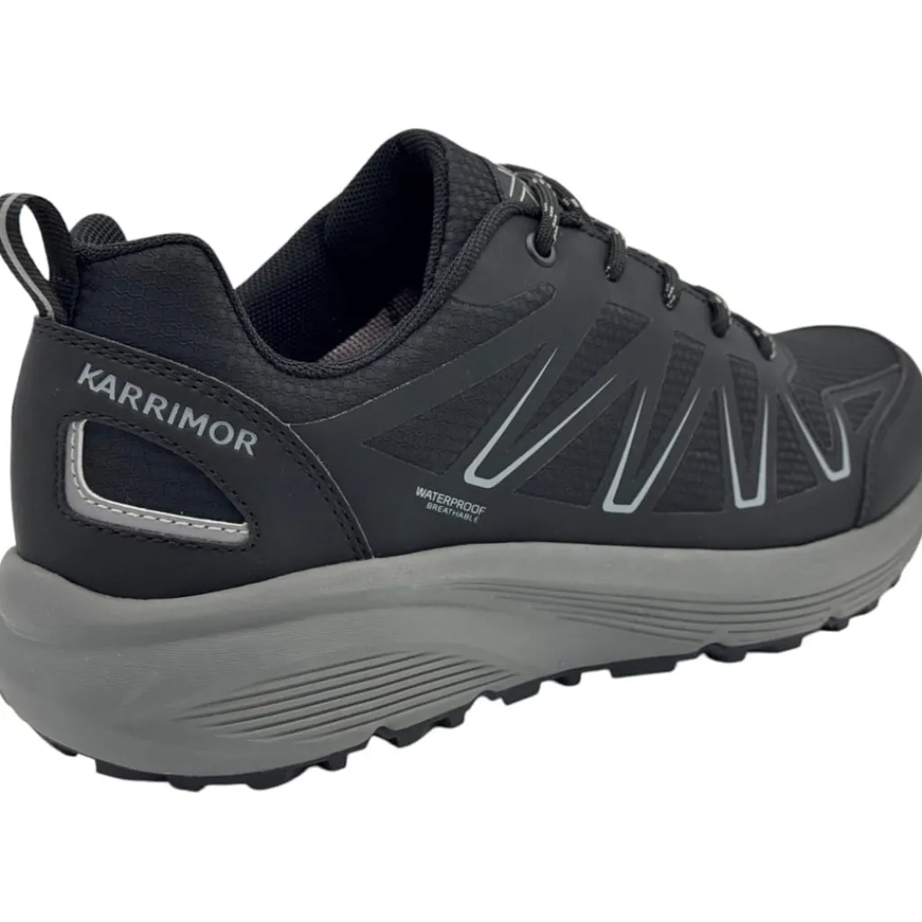 Shoes*Karrimor Bamford Low Top Hiking Sneakers in Black