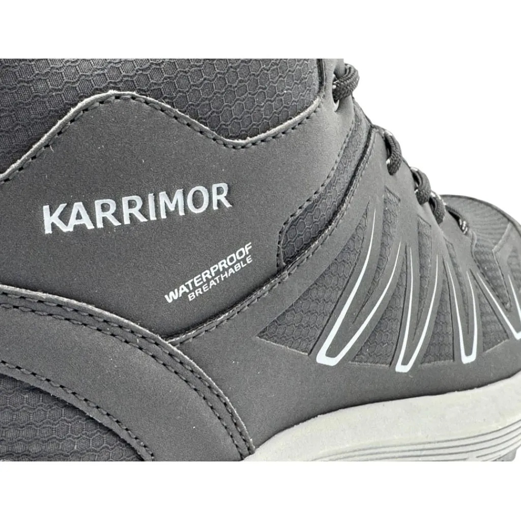 Boots*Karrimor Bamford Mid Top Hiking Boots in Black