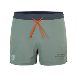 Fitness And Gym Shorts*Karrimor Logo Athletic Shorts in Green