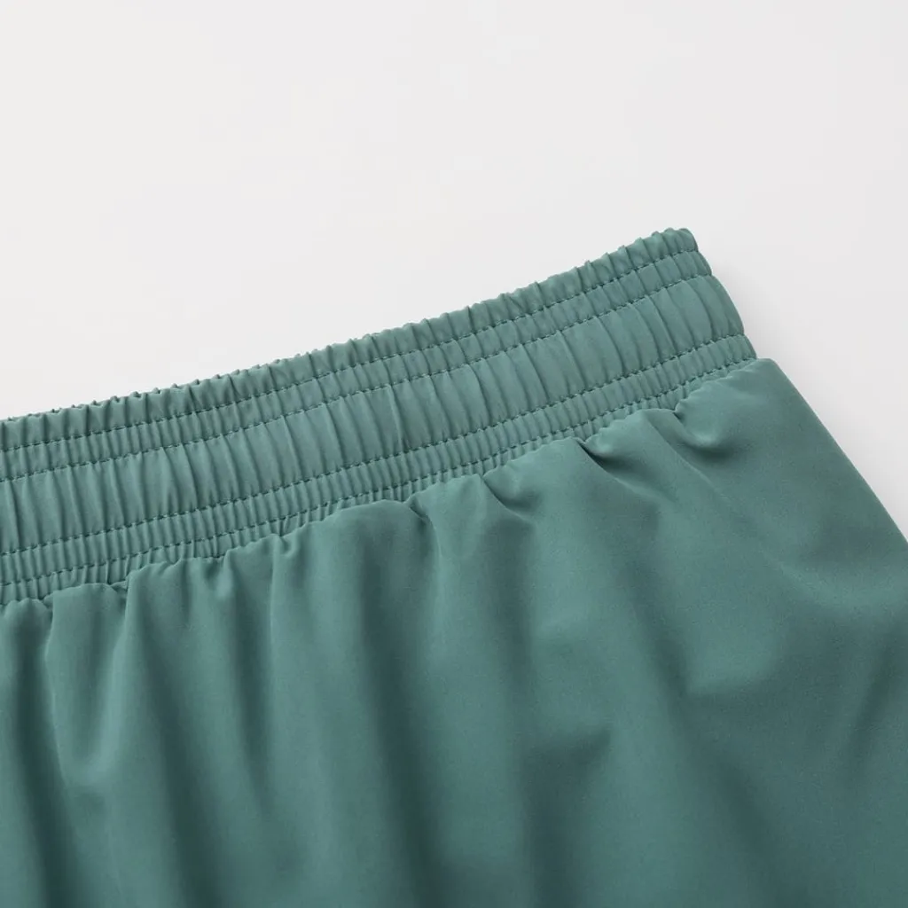 Fitness And Gym Shorts*Karrimor Mens Run 5 Inch Shorts in Green