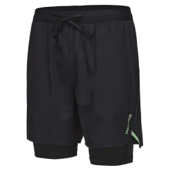 Fitness And Gym Shorts*Karrimor Mens X 2in1 Shorts in Black