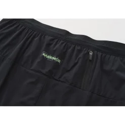 Fitness And Gym Shorts*Karrimor Mens X 2in1 Shorts in Black