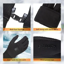 Gloves-Scarves-Umbrellas*Karrimor Thermal Gloves in Black