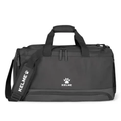 Bags*Kelme Travel Duffle Bag with Detachable Strap in Black