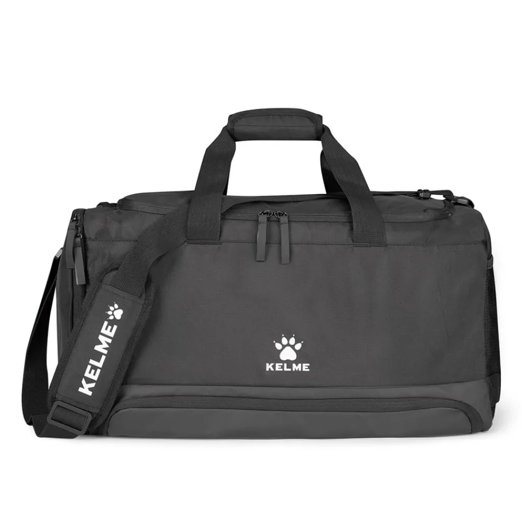 Bags*Kelme Travel Duffle Bag with Detachable Strap in Black