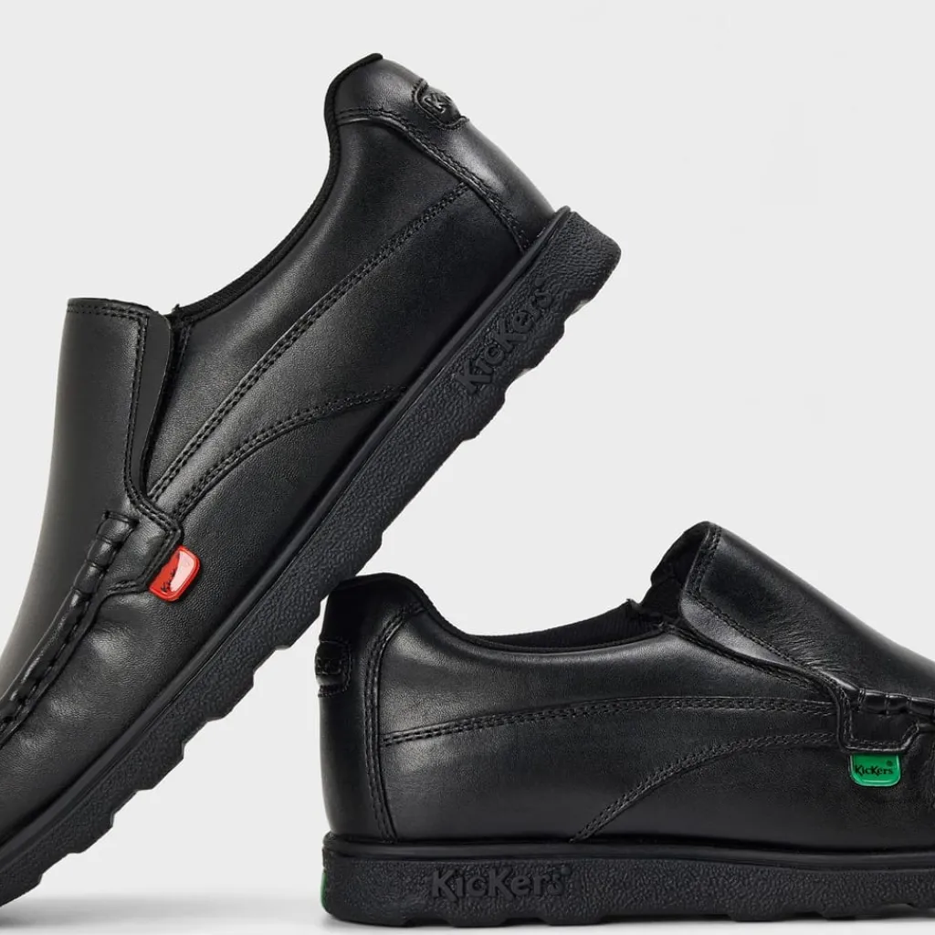 Shoes*Kickers Fragma Slip in Black
