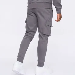 Trousers*Kings Will Dream Crosby 2.0 Cargo Joggers in Grey