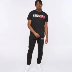 T-Shirts And Vests*Kings Will Dream Tagged T-Shirt in Black