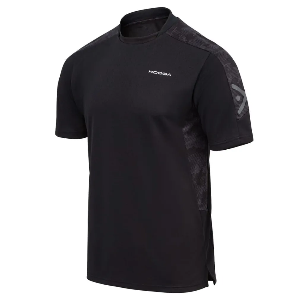 Fitness And Gymwear*Kooga Training T-Shirt in Black