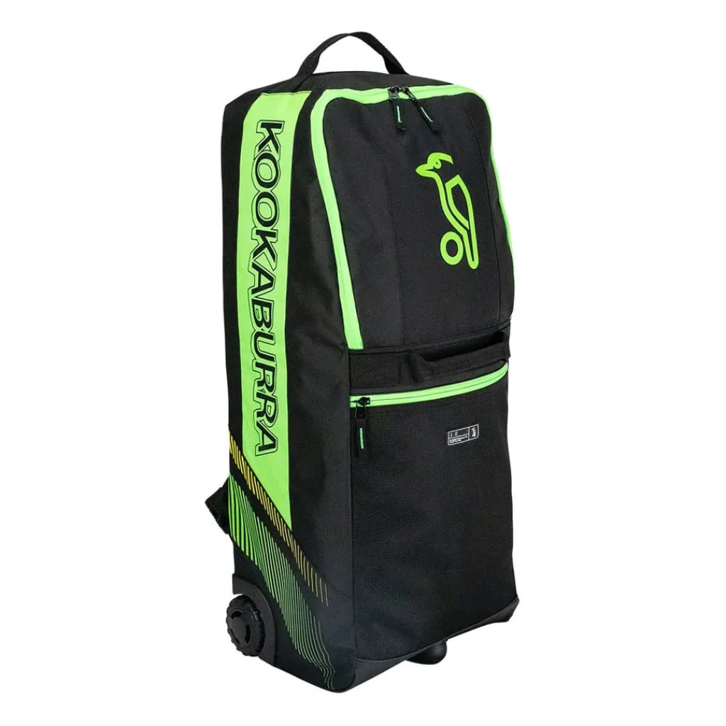 Bags*Kookaburra Sport 1.0 Wheelie Duffle Bag in Black