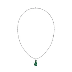 Jewellery-Watches*Lacoste Mens Arthor Stainless Steel Necklace in Silver