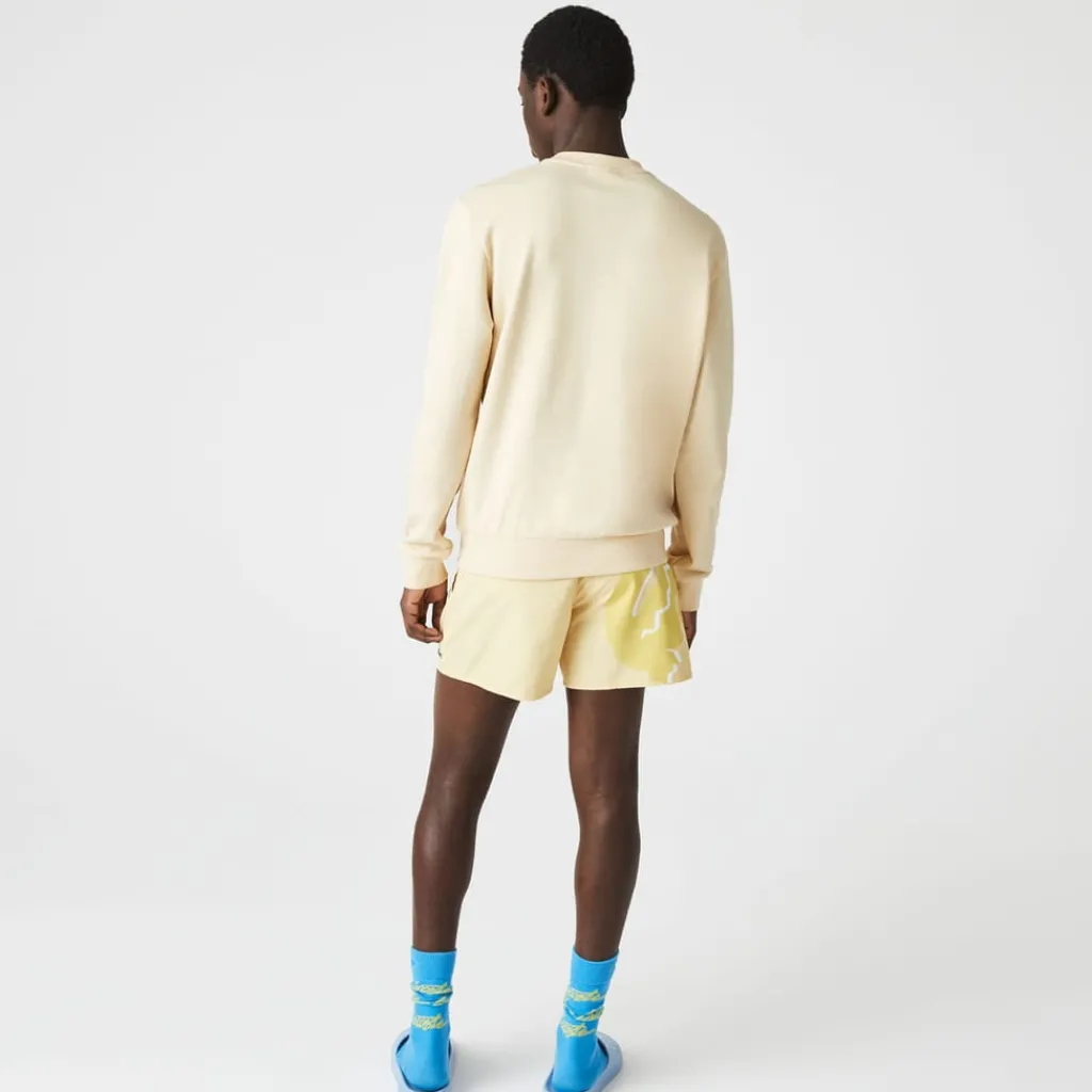 Sweatshirts*Lacoste Classic Fit Big Logo Sweatshirt in Yellow