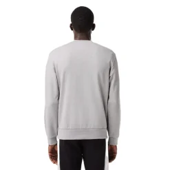 Knitwear*Lacoste Colour Block Lettering Sweatshirt in Multi