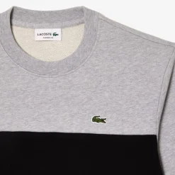 Knitwear*Lacoste Colour Block Lettering Sweatshirt in Multi