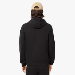 Sweatshirts*Lacoste Colour-Block Fleece Hoodie in Black