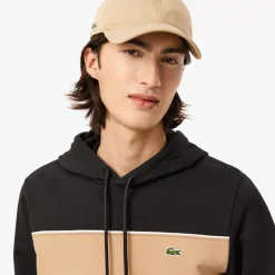 Sweatshirts*Lacoste Colour-Block Fleece Hoodie in Black