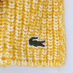 Gloves-Scarves-Umbrellas*Lacoste Cotton and Mercerized Alpaca Scarf in Multi colour
