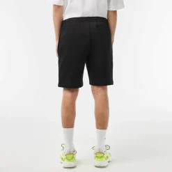 Shorts*Lacoste Fleece Shorts in Black