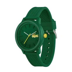 Jewellery-Watches*Lacoste Gents 12.12 Hero Silicone Strap Watch in Green