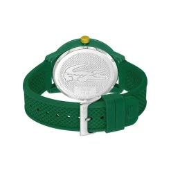Jewellery-Watches*Lacoste Gents 12.12 Hero Silicone Strap Watch in Green