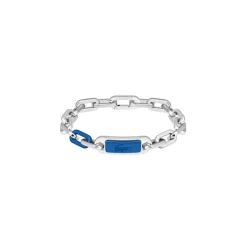 Jewellery-Watches*Lacoste Gents Crew Bracelet in Silver