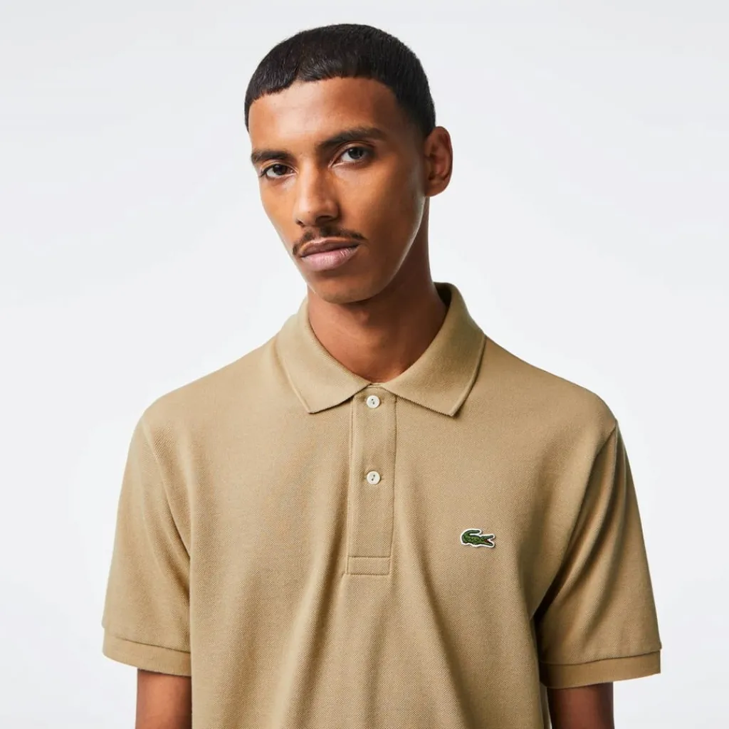 Polo Shirts*Lacoste L.12.12 Polo Shirt in Brown