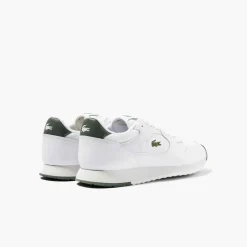 Trainers*Lacoste Line Track Low Top Running Sneakers in White