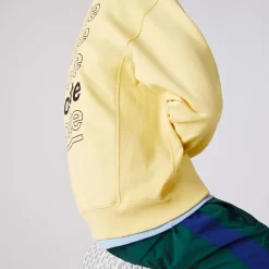 Sweatshirts*Lacoste Live Live Loose Fit Crewneck Sweatshirt in Yellow