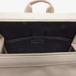Bags*Lacoste Logo Backpack in Beige