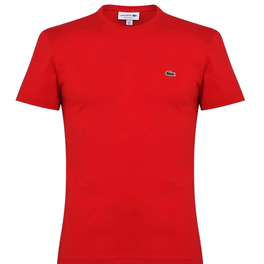 T-Shirts And Vests*Lacoste Logo T-Shirt in Red