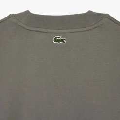 T-Shirts And Vests*Lacoste Long Sleeve Loose Fit Cotton T-Shirt in Grey