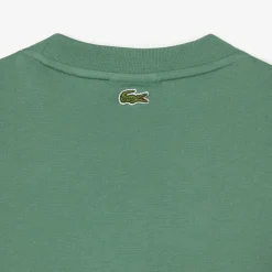T-Shirts And Vests*Lacoste Loose Fit Large Crocodile Organic T-Shirt in Green