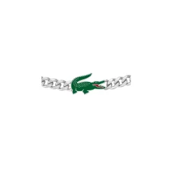 Jewellery-Watches*Lacoste Mens Arthor Stainless Steel Bracelet in Silver