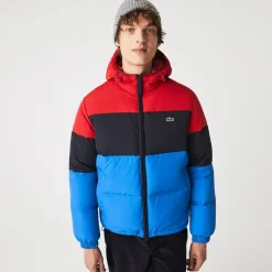 Coats And Jackets*Lacoste Mens Lightweight Water-Resistant Puffer Jacket in Red