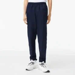 Tracksuits*Lacoste Mens Logo Stripe Tennis Sweatsuit in Navy