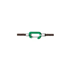 Jewellery-Watches*Lacoste Mens Matt Double Wrap Bracelet in Brown
