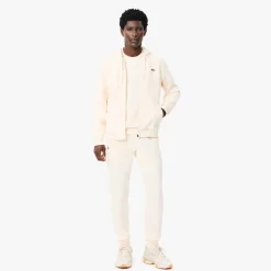 Trousers*Lacoste Moonochrome Sport Sweatpants in White