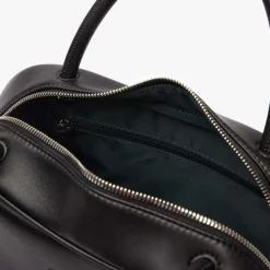 Bags*Lacoste Naos Piqué Crossbody Bag in Black