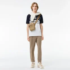 Bags*Lacoste Nomogramme Satchel in Beige