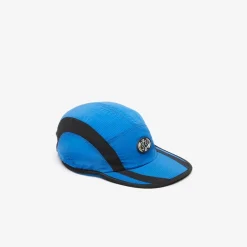 Caps-Hats*Lacoste Nylon Cap in Blue