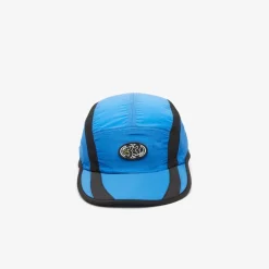 Caps-Hats*Lacoste Nylon Cap in Blue