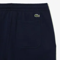 Trousers*Lacoste Organic Cotton Sweatpants in Navy