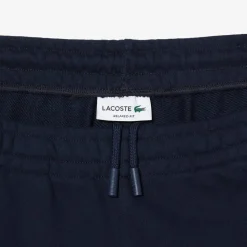 Trousers*Lacoste Organic Cotton Sweatpants in Navy