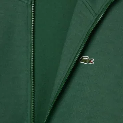 Tracksuits*Lacoste Paris Piqué Zip Front Track Jacket in Green