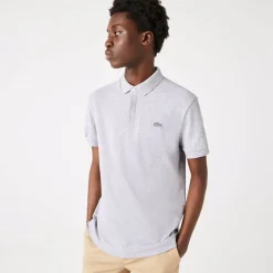 Polo Shirts*Lacoste Paris Polo Shirt in Grey