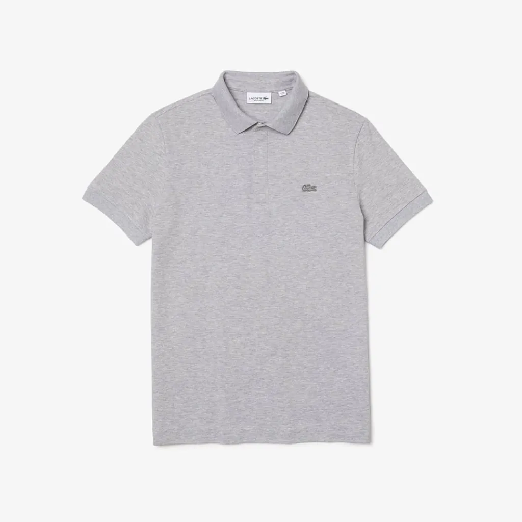 Polo Shirts*Lacoste Paris Polo Shirt in Grey