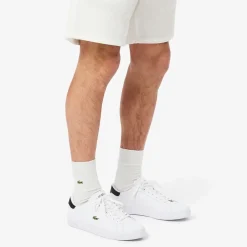 Trainers*Lacoste Powercourt Low Top Crocodile Print Sneakers in White