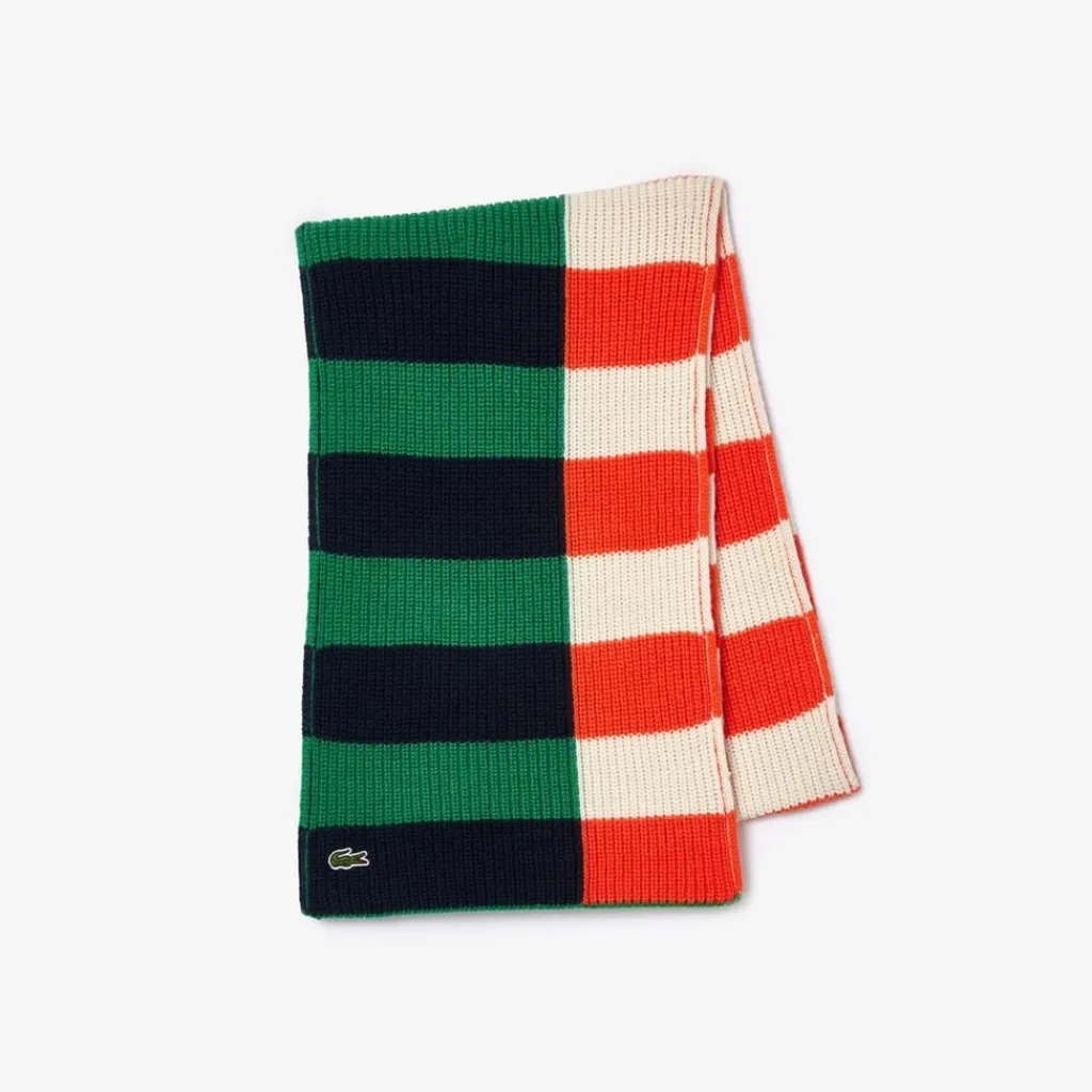 Gloves-Scarves-Umbrellas*Lacoste Re0803 Scarf in Multi