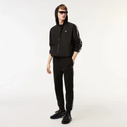 Coats And Jackets*Lacoste Recycled Polyester Track Jacket in Black